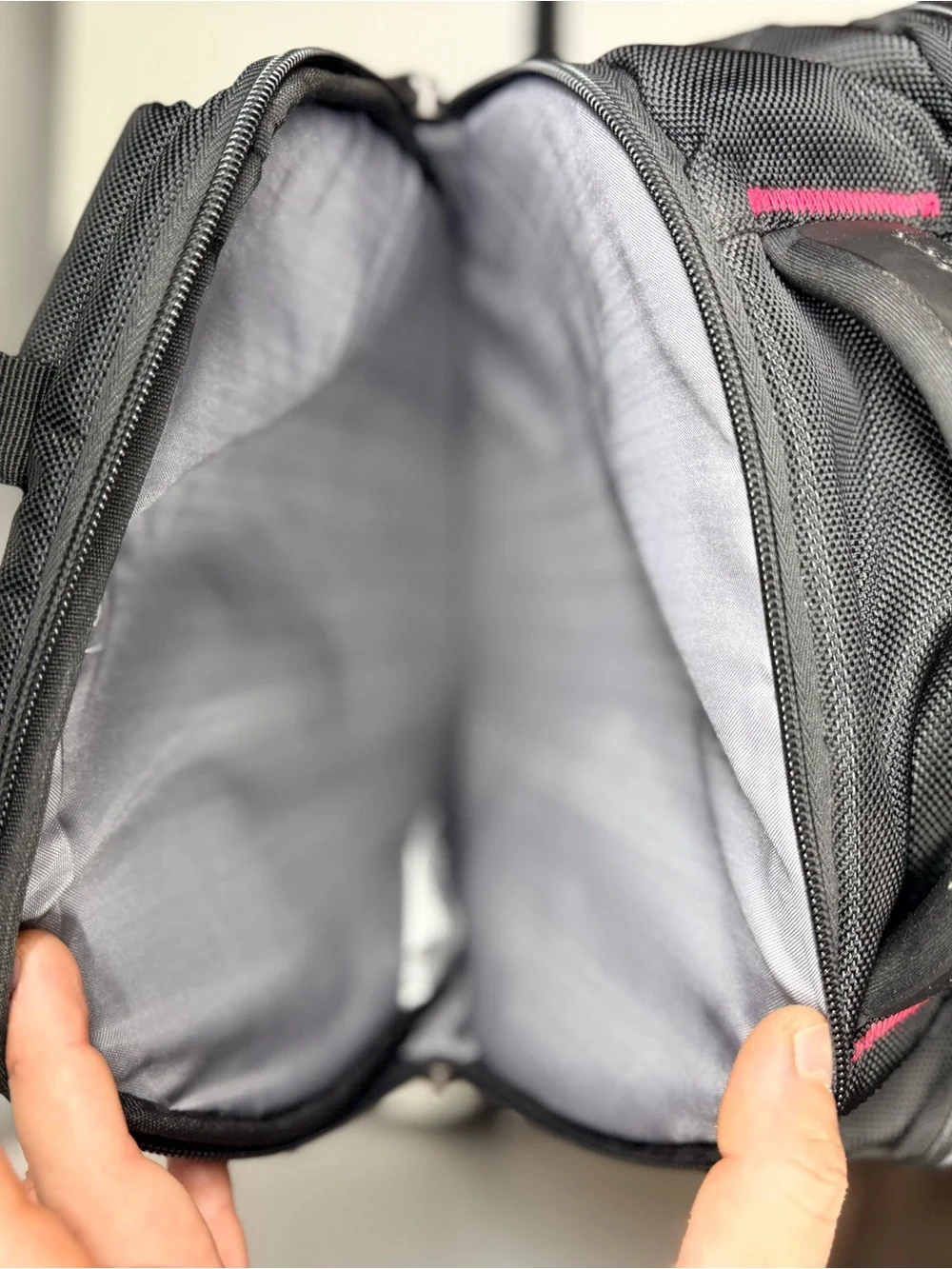 Samsonite Black Men's Backpack with Front Organizer Pockets